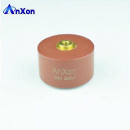 10KV 2800PF Red color High voltage ceramic capacitor