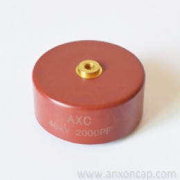 40KV 2000PF High Voltage Doorknob Ceramic Capacitor